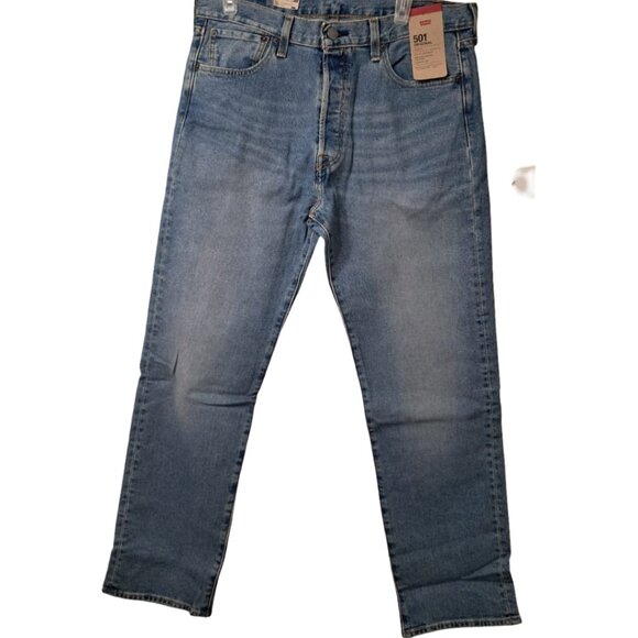 NWT Levi’s 501 Original Fit Men’s Jeans | The Ben - Medium Wash | Multiple Sizes - Picture 7 of 13